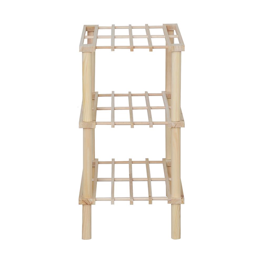 ชั้นวางของโล่ง 3 ชั้น FURDINI BOOST 63 ซม. สี NATURAL