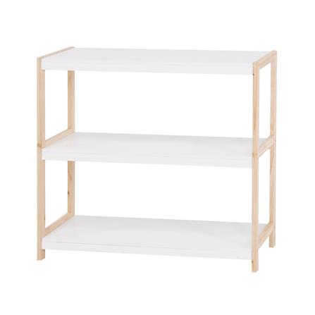 ชั้นวางของโล่ง 3 ชั้น FURDINI MACHI 83.5 ซม. สี NATURAL/ขาว_0