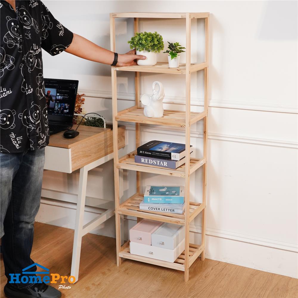 ชั้นวางของโล่ง 6 ชั้น FURDINI BOOST 42 ซม. สี NATURAL