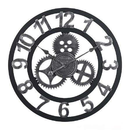 นาฬิกาแขวน INTERY C1038C012_081 17.72 นิ้ว สีเงิน_0