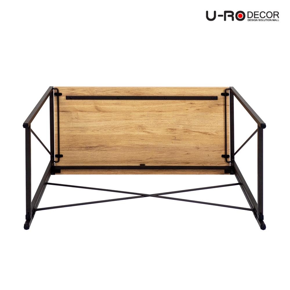 โต๊ะทำงาน U-RODECOR BRAVE 100 ซม. สีโอ๊ค