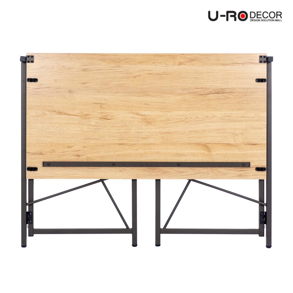 โต๊ะทำงาน U-RODECOR BRAVE 100 ซม. สีโอ๊ค
