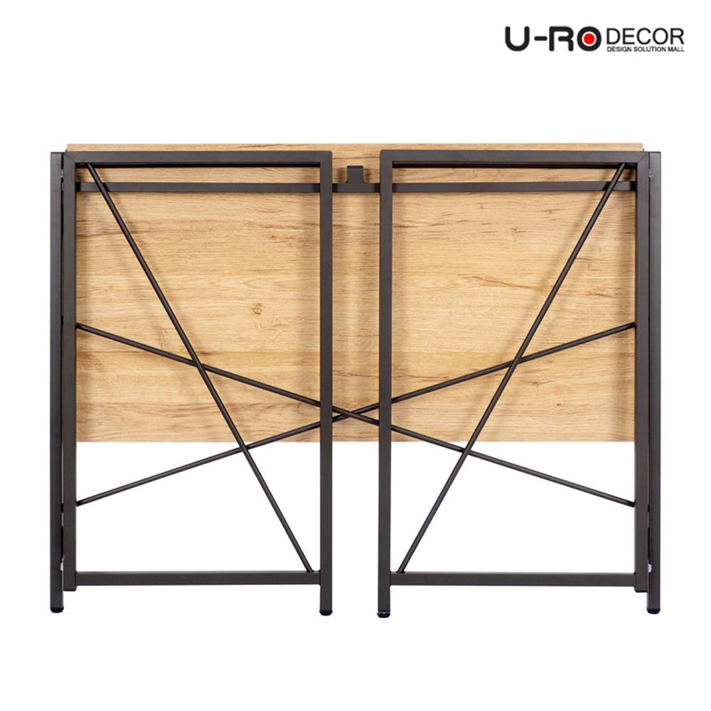 โต๊ะทำงาน U-RODECOR BRAVE 100 ซม. สีโอ๊ค