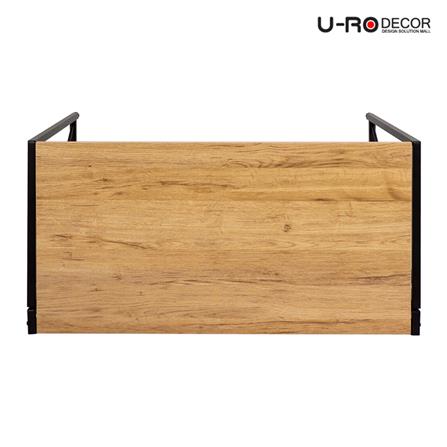 โต๊ะทำงาน U-RODECOR BRAVE 100 ซม. สีโอ๊ค_3