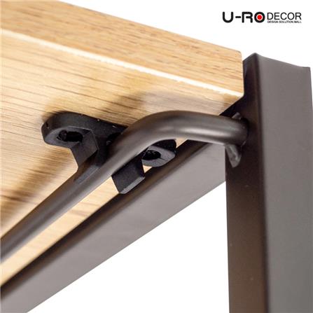 โต๊ะทำงาน U-RODECOR BRAVE 100 ซม. สีโอ๊ค_5