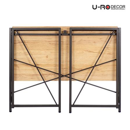 โต๊ะทำงาน U-RODECOR BRAVE 100 ซม. สีโอ๊ค_8