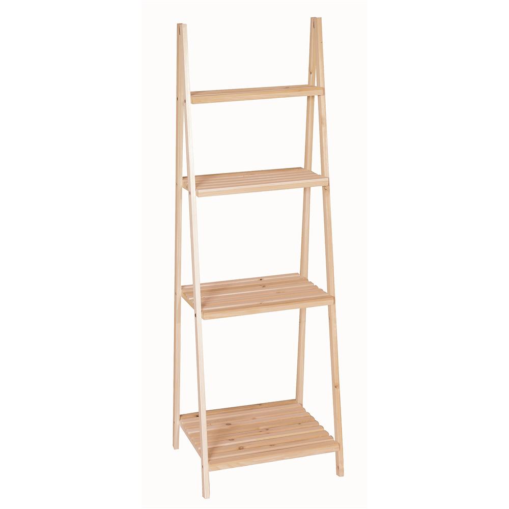 ชั้นวางของโล่ง 4 ชั้น FURDINI BOOST 42 ซม. สี NATURAL