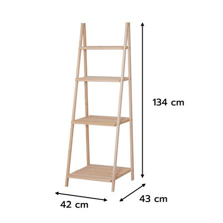ชั้นวางของโล่ง 4 ชั้น FURDINI BOOST 42 ซม. สี NATURAL_6