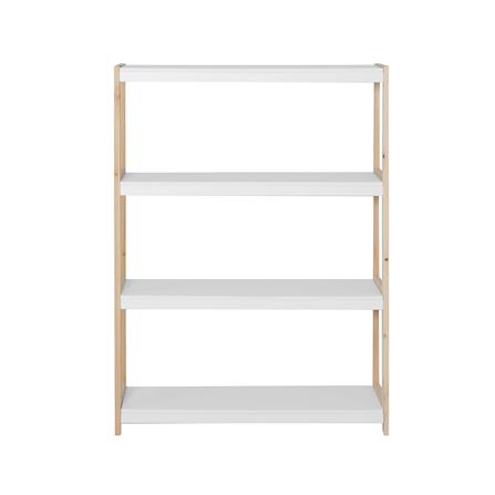 ชั้นวางของโล่ง 4 ชั้น FURDINI MACHI สี NATURAL/ขาว_2