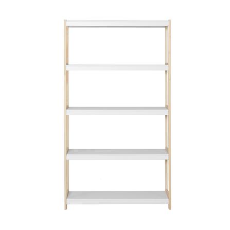 ชั้นวางของโล่ง 5 ชั้น FURDINI MACHI 83.5 ซม. สี NATURAL/ขาว_1