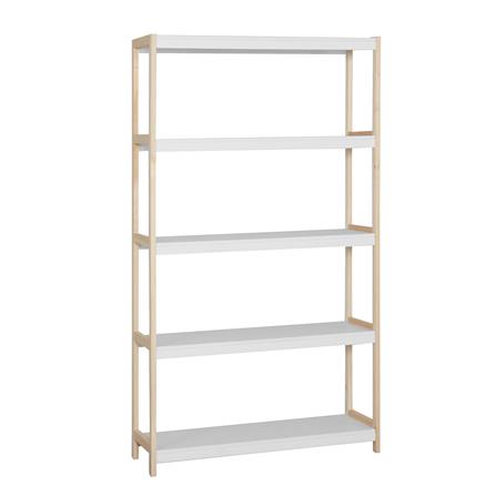 ชั้นวางของโล่ง 5 ชั้น FURDINI MACHI 83.5 ซม. สี NATURAL/ขาว_2