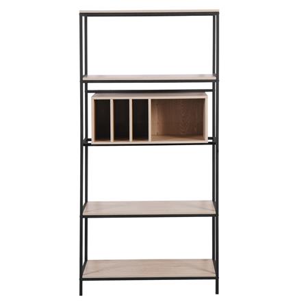 ชั้นวางของผสม 5 ชั้น FURDINI ZENO 85 ซม. สี NATURAL/ดำ_2