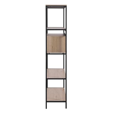 ชั้นวางของผสม 5 ชั้น FURDINI ZENO 85 ซม. สี NATURAL/ดำ_4