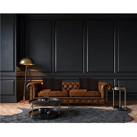 หมอนอิง PICASSO SMILE 18X18 นิ้ว สีน้ำตาลเข้ม_4