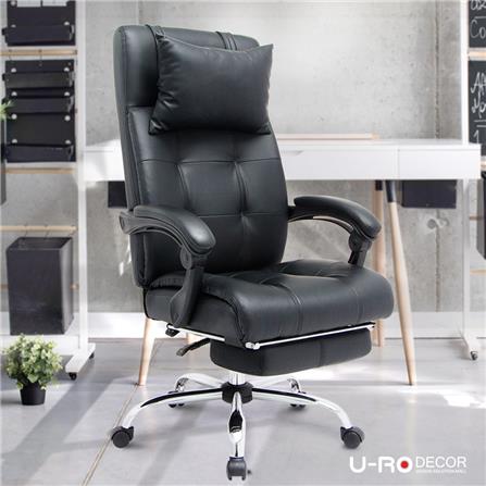 เก้าอี้สำนักงาน U-RODECOR GLIDER สีดำ_8