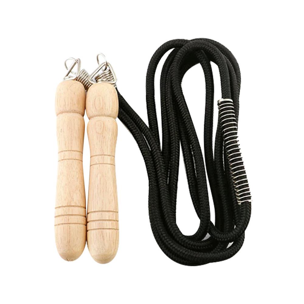 เชือกกระโดด EXERCISE 309S เชือกถัก สีดำ