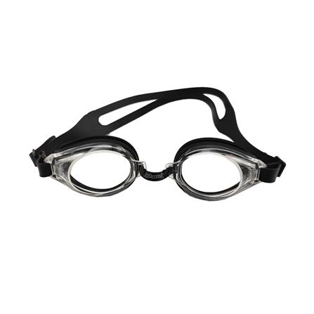 แว่นตาว่ายน้ำเด็ก AQUANOX G8014 สีดำ_0