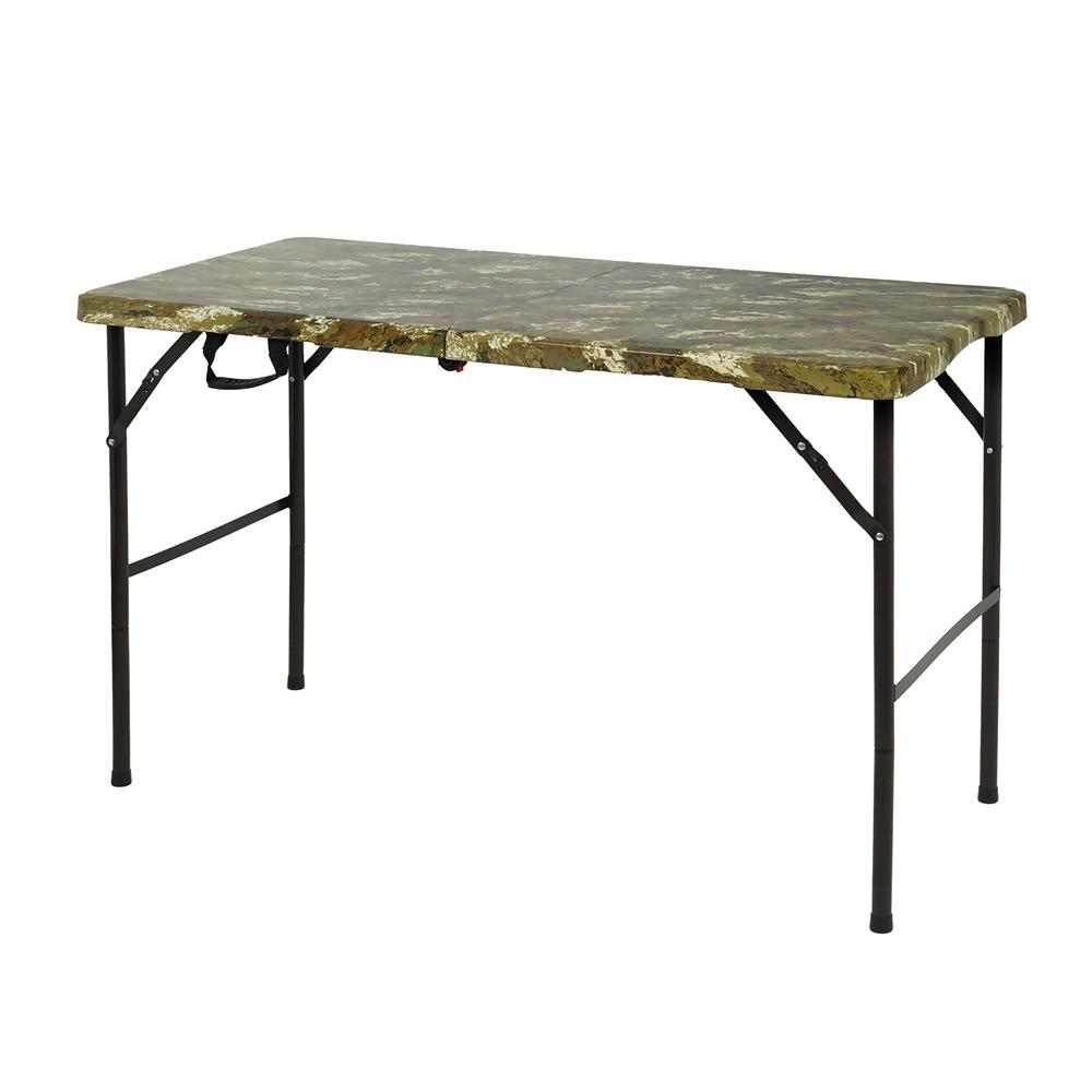 โต๊ะพับ HDPE SPRING ลายทหาร 120 ซม. สีขาว_0