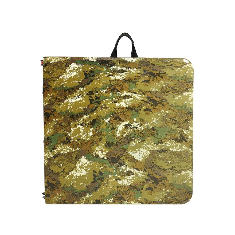 โต๊ะพับ HDPE SPRING ลายทหาร 120 ซม. สีขาว