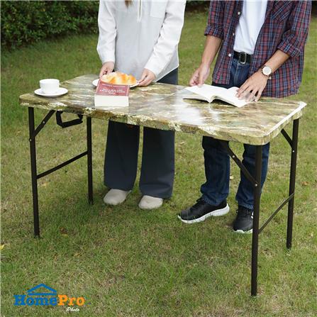 โต๊ะพับ HDPE SPRING ลายทหาร 120 ซม. สีขาว_8