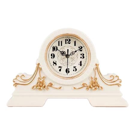 นาฬิกาตั้งโต๊ะ INTERY CT027C009_109 14.9X9.8 นิ้ว สีขาว/ทอง_0