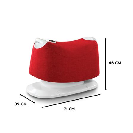 เครื่องออกกำลังกายไฟฟ้า RESTER IROCKY RST-603 สีแดง_2