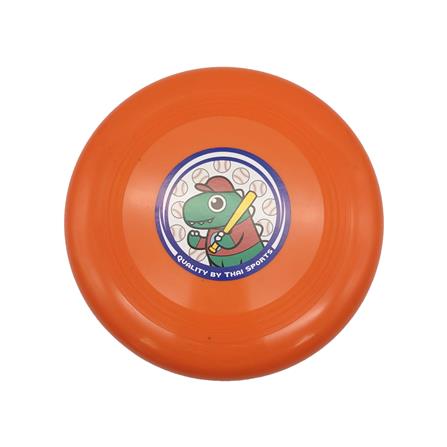 จานร่อน THAISPORTS ลายการ์ตูน สีส้ม_1