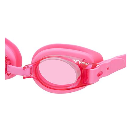 แว่นตาว่ายน้ำเด็ก VIEW V770JA สีชมพู_1