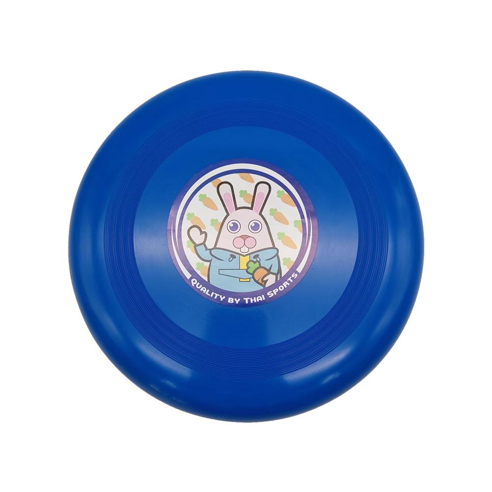 จานร่อน THAISPORTS ลายการ์ตูน สีน้ำเงิน