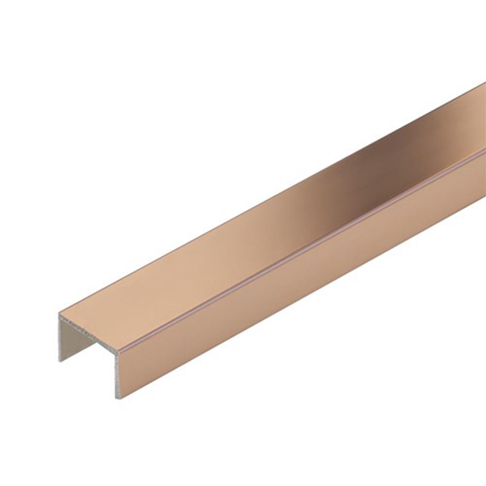 กรุยเชิงสเตนเลส DP 1.5 ซม. x 2.4 ม. สีโรสโกลด์