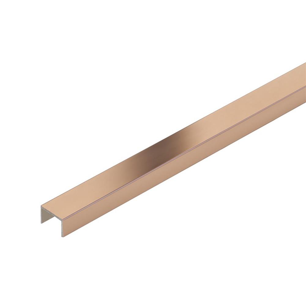 กรุยเชิงสเตนเลส DP 1.5 ซม. x 2.4 ม. สีโรสโกลด์