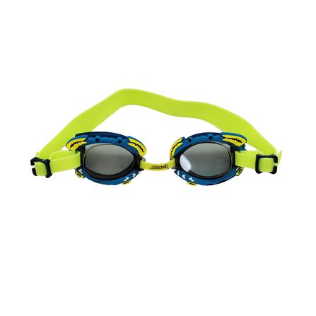 แว่นตาว่ายน้ำเด็ก AQUANOX G0611C สีฟ้า/เหลือง_0