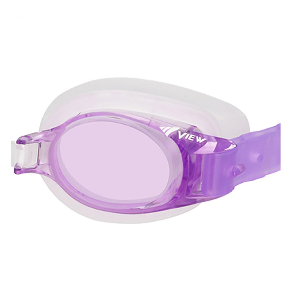 แว่นตาว่ายน้ำเด็ก VIEW V770JA สีม่วง