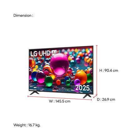 ทีวีแอลอีดี 65 นิ้ว LG (4K, LED, SMART TV) 65UA8450PSA.ATM_10