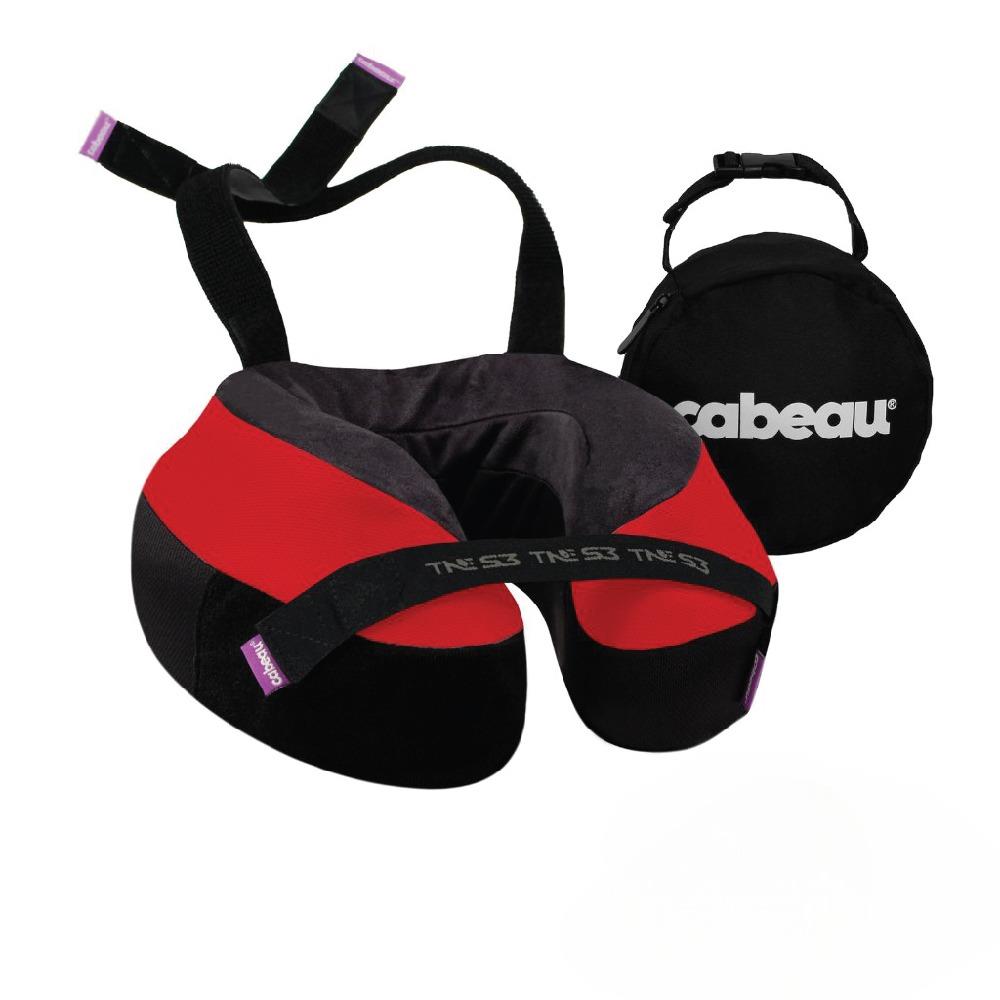 หมอนรองคอ CABEAU THE NECK'S EVOLUTION S3 สี RED/BLACK