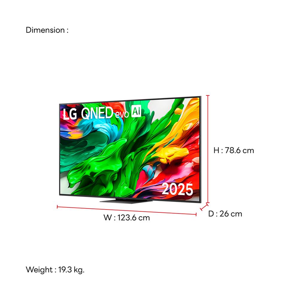 ทีวีคิวเอ็นอีดี 55 นิ้ว LG (4K, QNED, SMART TV) 55QNED86ASA.ATM