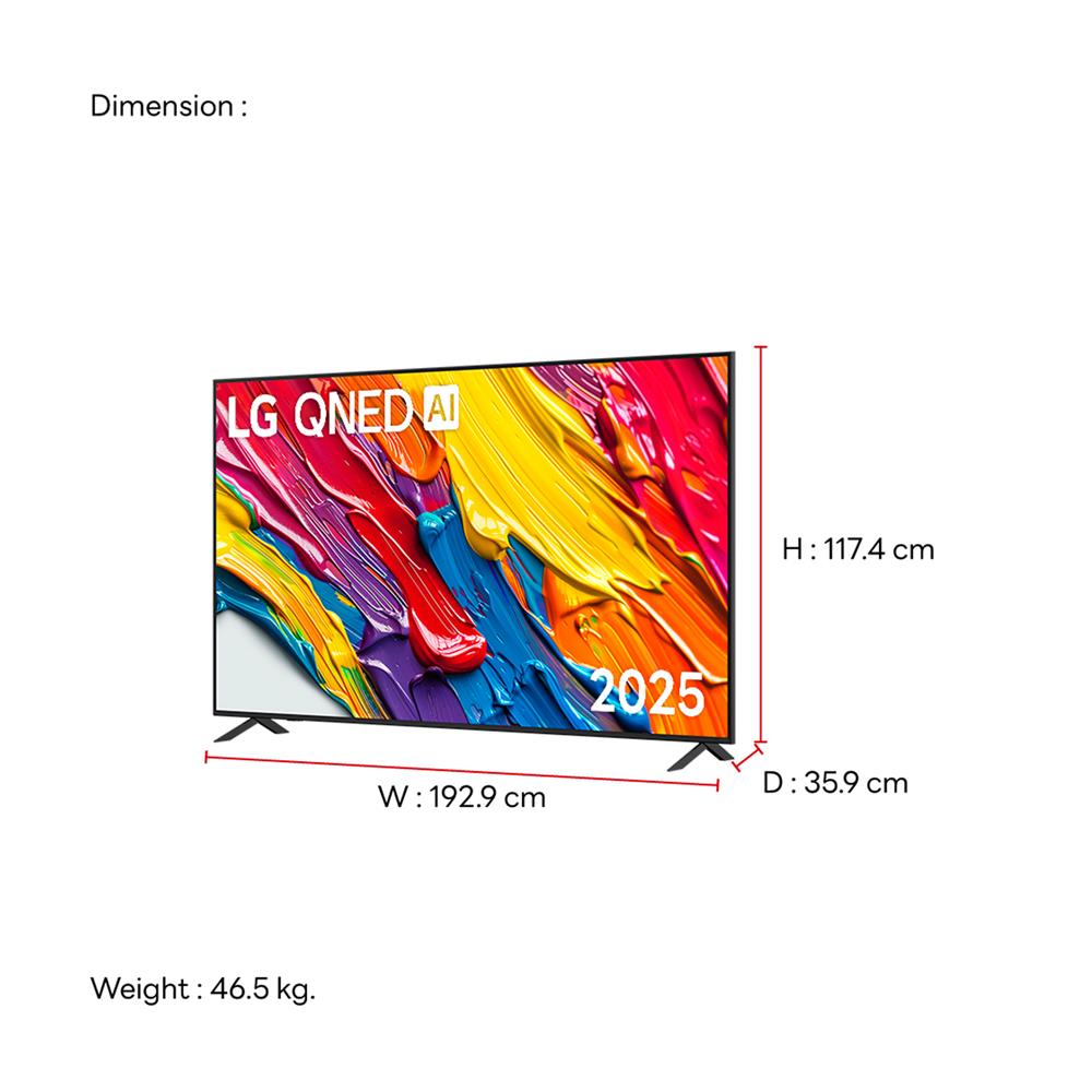 ทีวีคิวเอ็นอีดี 86 นิ้ว LG (4K, QNED, SMART TV) 86QNED82ASA.ATM