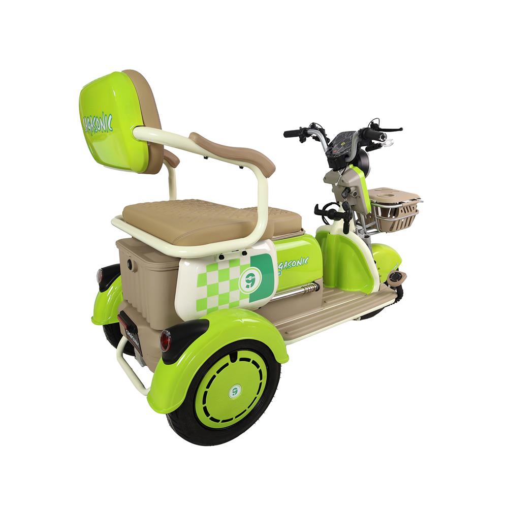 สกู๊ตเตอร์ไฟฟ้า 3 ล้อ SAGASONIC C3 สีเขียว