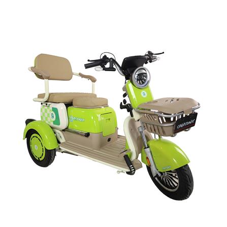 สกู๊ตเตอร์ไฟฟ้า 3 ล้อ SAGASONIC C3 สีเขียว