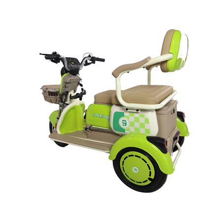 สกู๊ตเตอร์ไฟฟ้า 3 ล้อ SAGASONIC C3 สีเขียว_3