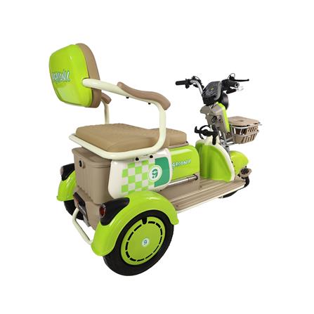 สกู๊ตเตอร์ไฟฟ้า 3 ล้อ SAGASONIC C3 สีเขียว_4