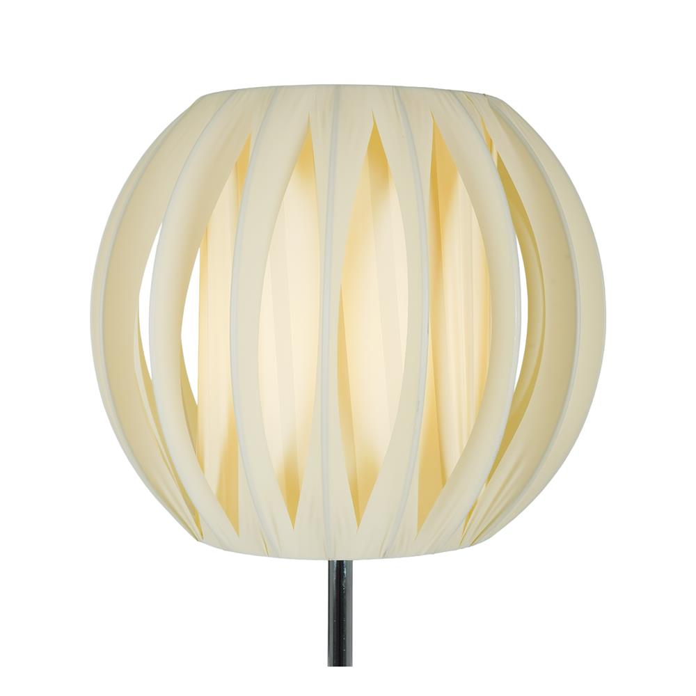 ไฟตั้งพื้น CARINI ML-82245 สีครีม/เงิน