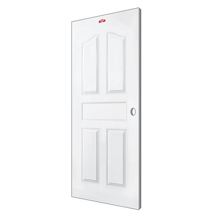 ประตูภายนอกเหล็ก เจาะลูกบิด PROFESSIONAL DOOR G2W 89.2x199.4 ซม. สีขาว_1