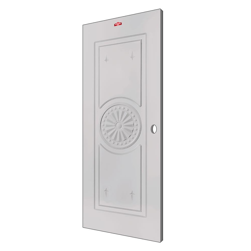 ประตูภายนอกเหล็ก เจาะลูกบิด PROFESSIONAL DOOR I1C 79.2x199.4 ซม. สีครีม