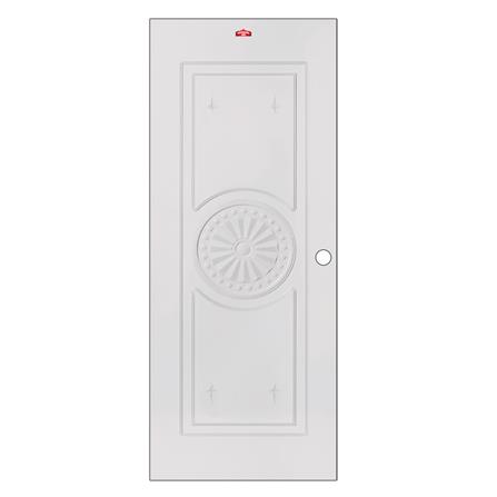 ประตูภายนอกเหล็ก เจาะลูกบิด PROFESSIONAL DOOR I1C 79.2x199.4 ซม. สีครีม
