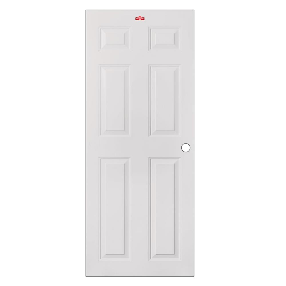 ประตูภายนอกเหล็ก เจาะลูกบิด PROFESSIONAL DOOR A2C 89.2x199.4 ซม. สีครีม