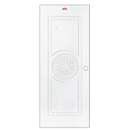 ประตูภายนอกเหล็ก เจาะลูกบิด PROFESSIONAL DOOR I1W 79.2x199.4 ซม. สีขาว