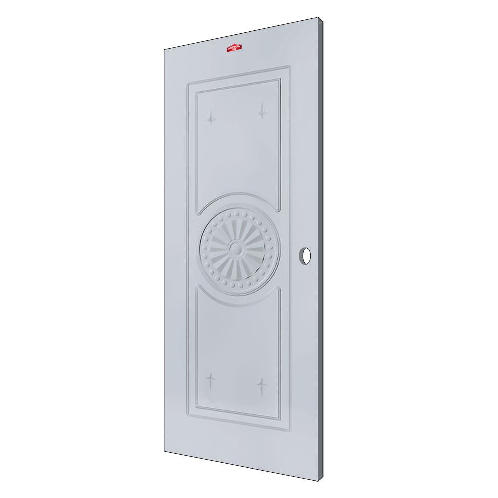 ประตูภายนอกเหล็ก เจาะลูกบิด PROFESSIONAL DOOR I2G 89.2x199.4 ซม. สีเทา