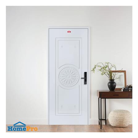 ประตูภายนอกเหล็ก เจาะลูกบิด PROFESSIONAL DOOR I2G 89.2x199.4 ซม. สีเทา_2