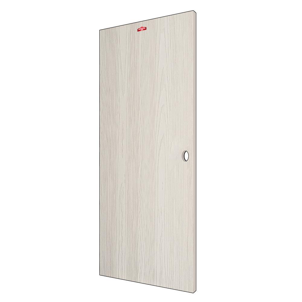 ประตูภายนอกเหล็ก เจาะลูกบิด PROFESSIONAL DOOR WD1C 79.2x199.4 ซม. สีครีม